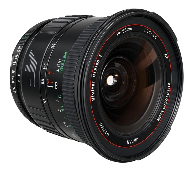 19-35mm wide angle lens